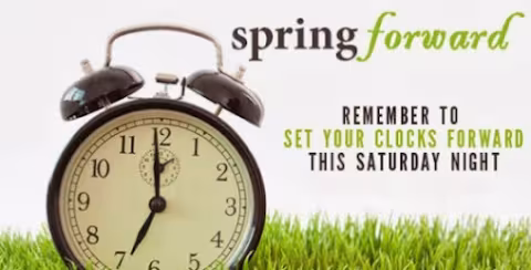 daylight savings banner